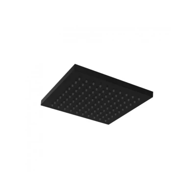 Afbeelding van SB Rubinetterie regendouche Eco Air waterbesparende vierkant mat zwart 25x25cm 1208947015