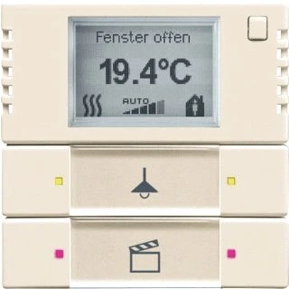 Afbeelding van Abb busch jaeger knx bedieningselement 2 4v f ivoor 2cka006134a0322