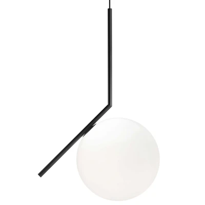 Afbeelding van Flos IC Lights S2 hanglamp Ø30 zwart