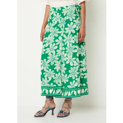 Afbeelding van Fabienne Chapot Maxirok, Dames, Maat: 38, Green