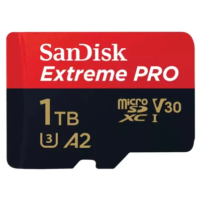 Afbeelding van SanDisk Extreme Pro MicroSDXC 1TB 200MB/s A2 V30 + SD Adapter
