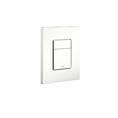 Afbeelding van Grohe even bedieningsplaat mechanisch tweeknops kunststof hxbxl 10x156x197mm wit 38966sh0
