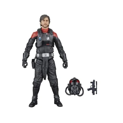 Afbeelding van Star Wars The Black Series Cassian Andor (Sienar Test Pilot) uit Wars: Andor, hoogwaardige verzamelactiefiguur van 15 cm