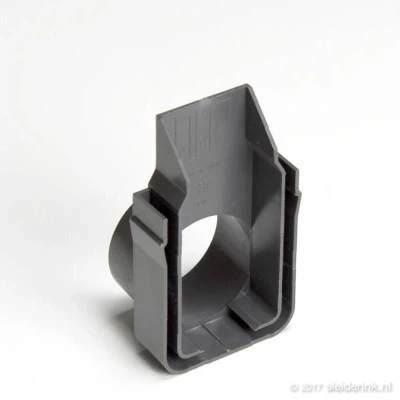 Afbeelding van Wienerberger ACO SlimLine Zijuitloop 50mm Voor een zijaansluiting op de langere zijde van lijngoot.