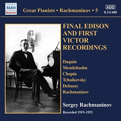 Afbeelding van Sergey Rachmaninov Final Edison And Fist Victor Recordings (CD)