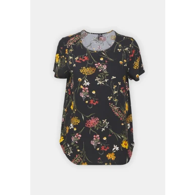 Afbeelding van Vero Moda Vmeasy Tshirt print, Dames, Maat: XS, Black