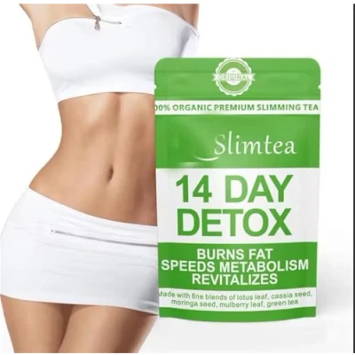 Afbeelding van Natuurlijke Detox Groene Thee For Gewichtsverlies Darmreinigingssupplement, Vetverbrandende Gearomatiseerde Theezakjes, Snelwerkende Afslankthee(3PCS)