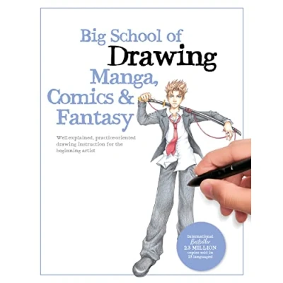 Afbeelding van Big School of drawing Manga, Comics &amp; Fantasy: Well explained, practice oriented instruction for the beginning artist: Volume 3
