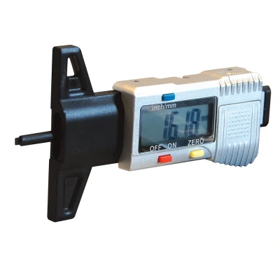 Afbeelding van Silverline Digitale bandenprofielmeter 0 25 mm