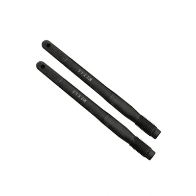 Afbeelding van ZKTOOL 2 delige roestvrijstalen wielmontagehulpset, M12 x 1,5, autowielwissel, helper gereedschap, wielmontagegereedschap, wieluitlijningsgereedschap, gat om op te hangen/los maken