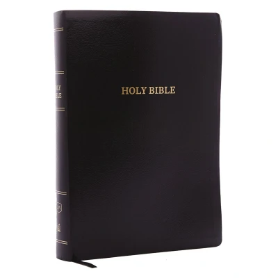 Afbeelding van KJV, Reference Bible, Super Giant Print, Leather Look, Black, Red Letter Edition, Comfort Print: Holy King James Version