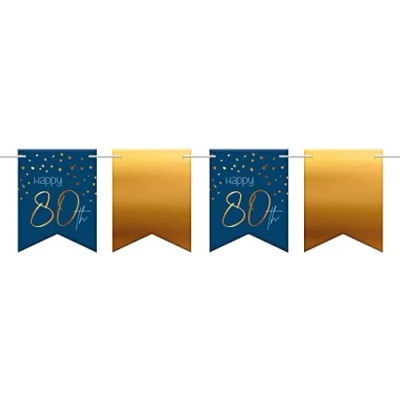 Afbeelding van Folat Vlaggenlijn Elegant True Blue 80 Jaar 6 meter