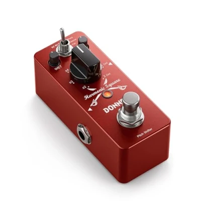 Afbeelding van Donner Octaaf Gitaar Pedaal, Harmonische Vierkante Digitale Pedaal Pitch Shifter 7 Shift Types 3 Tone Modes Sharp Detune Flat True Bypass