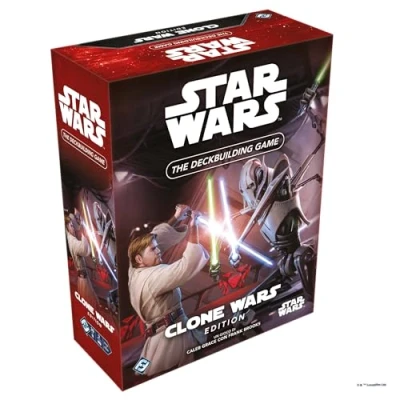 Afbeelding van Asmodee Star Wars: The Deckbuilding Game Clone Wars, uitbreiding van het kaartspel voor 2 spelers, vanaf 12 jaar, Italiaanse editie