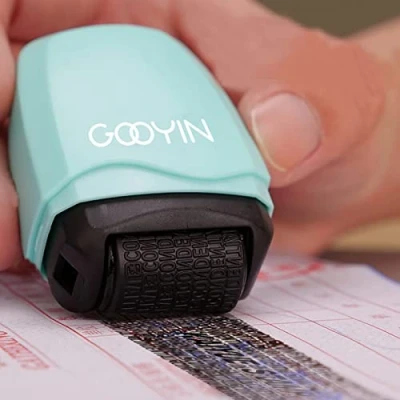 Afbeelding van Xiaoxin Data Defender Identity Theft Protection Roller Stempel Wide Kit, Betrouwbare Stamp, Address Blocker Security, Anti diefstal en Privacy Safety