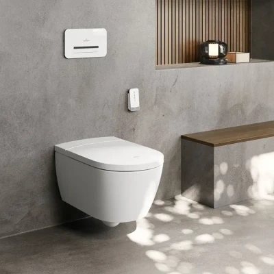 Afbeelding van Villeroy en boch douche wc viclean bouwwijze wandcloset v0e200r1