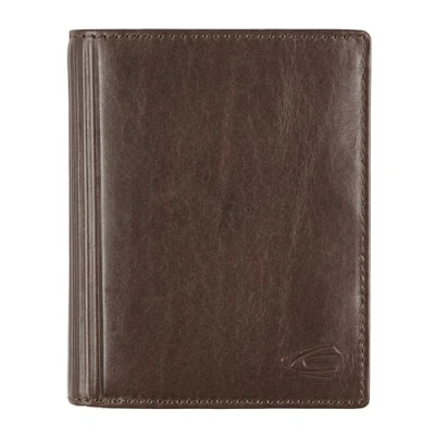 Afbeelding van camel active Leren Portemonnee Cliff High Form Wallet Brown Bruine