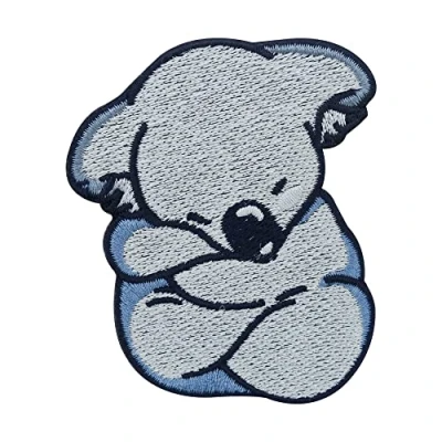 Afbeelding van Finally Home Slapende koalabeer patch om op te strijken, dierenpatches, Australië, strijkplaatje, patches naaien, babystrijkpatches,