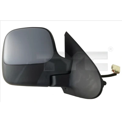 Afbeelding van Buitenspiegel Tyc 305 0071 rechts Met grondlaag Bol vormig, Te verwarmen, voor elek. spiegelverstelling CITROËN: Berlingo / First I