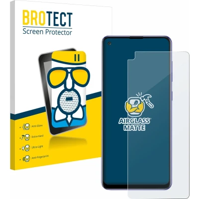 Afbeelding van BROTECT Screenprotector voor Samsung Galaxy A21s Folie Beschermfolie Beschermglas matte