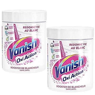 Afbeelding van 3x Vanish Oxi Action Whitening Vlekverwijderaar 470g
