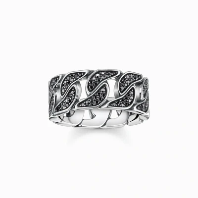 Afbeelding van Thomas Sabo TR1932 643 11 52 Ring Unisex 925er Zilver ringmaat