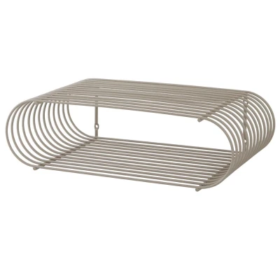 Afbeelding van AYTM Curva wandplank 40 taupe