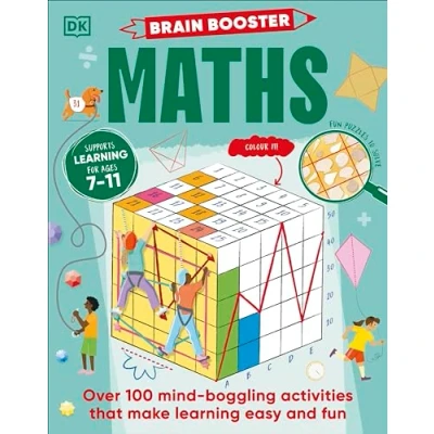 Afbeelding van Brain Booster Maths: Over 100 Mind Boggling Activities that Make Learning Easy and Fun
