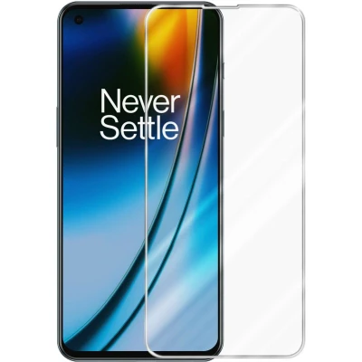 Afbeelding van Cadorabo Screenprotector geschikt voor OnePlus Nord 2 5G Pantser film Beschermende in KRISTALHELDER Geharde (Tempered) display beschermglas 9H hardheid met 3D Touch