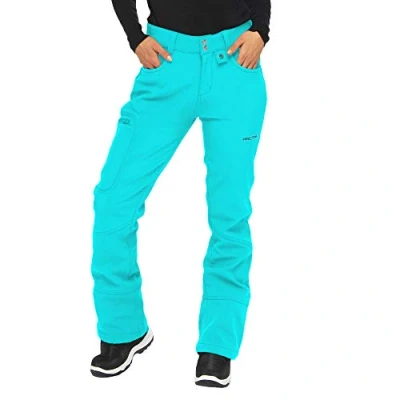 Afbeelding van ARCTIX Dames Sarah Fleece gevoerd Softshell Broek, Bluebird, Large (12 14) Short