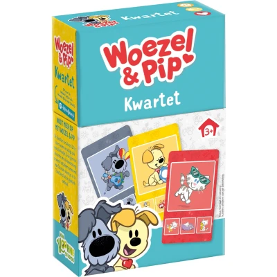 Afbeelding van Woezel &amp; Pip Spel Kwartet