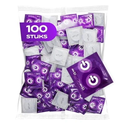 Afbeelding van ON) Extra Large bredere condooms 100 stuks grootverpakking