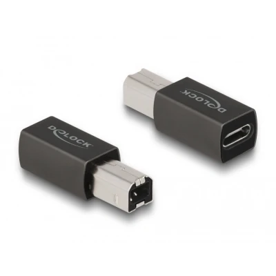 Afbeelding van Delock USB 2.0 Adapter Type C™ Buchse zu Typ B Stecker