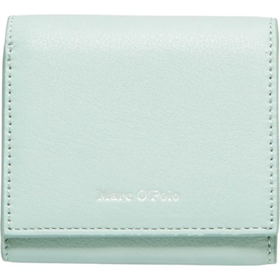 Afbeelding van Marc O&#039;Polo Portemonnee Judis Combi Wallet Frozen Blue Mintgroen