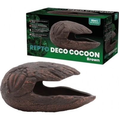 Afbeelding van Repto Deco Cocoon Brown Reptielen schuilplaats Maat L