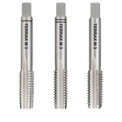 Afbeelding van Ruko Terrax Handschroefboorset, DIN 352, geslepen M3