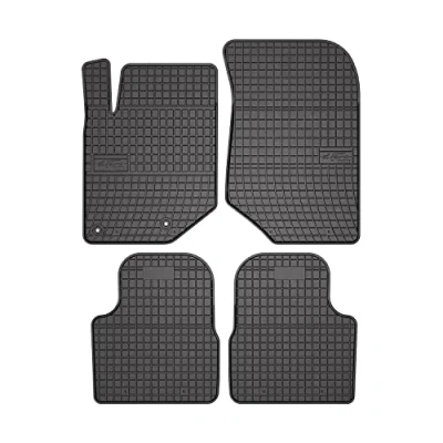 Afbeelding van Automatten compatibel met Peugeot 2008 II 2019 2023 OMAC antislip rubberen matten 3D zwart