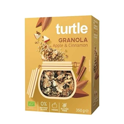 Afbeelding van Turtle Granola Appel &amp; Kaneel Bio 350g