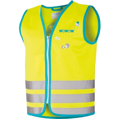 Afbeelding van Wowow Crazy Monster Jacket Fluohesje, Geel, M (kind) Fluohesje