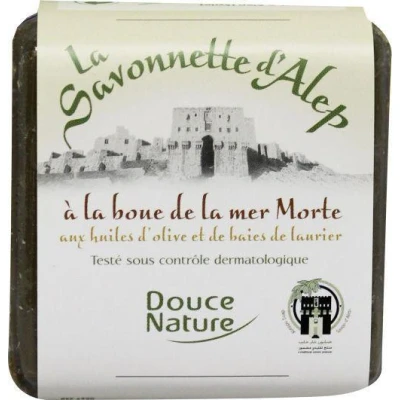 Afbeelding van Douce Nature Toiletzeep aleppo dode zee modder 100 g