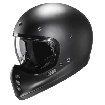 Afbeelding van HJC V60 Solid Helm, zwart, afmeting XL voor man