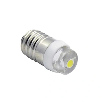 Afbeelding van Ruiandsion 1 st E10 LED Lamp Wit DC 1.5 V 0.5 W voor Torch Light Zaklamp Koplamp, Negatieve Aarde