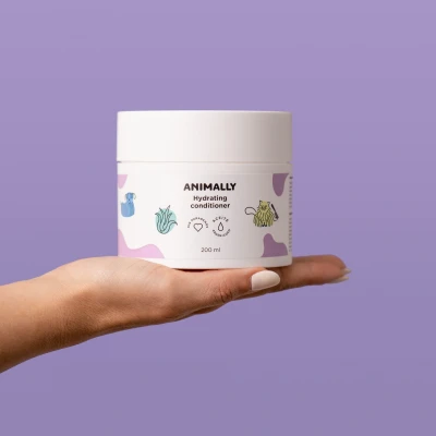 Afbeelding van Animally Biologische Dieren Hydraterende conditioner en masker voor honden katten 200ml