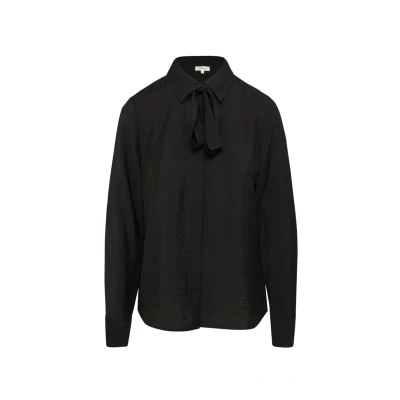 Afbeelding van s.Oliver MIT Abnehmbarer Schluppe Overhemdblouse, Dames, Maat: 32, Schwarz