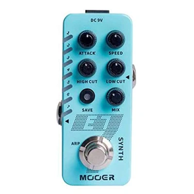 Afbeelding van Mooer E7 Polyphonic Guitar Synth effectpedaal met arpeggiator