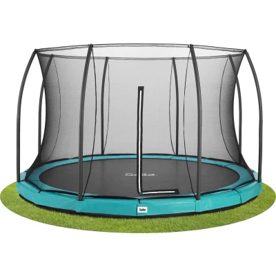 Afbeelding van Trampoline Salta Comfort Edition Ground Green 427 + Safety Net