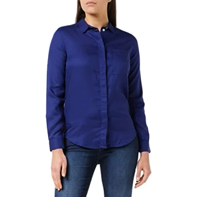 Afbeelding van Kings of Indigo Taja blouse voor dames, blauw (blue print 8111), M