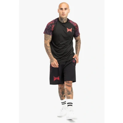 Afbeelding van Tapout ROOT TEE Tshirt print, Heren, Maat: 3XL, Black red aubergine