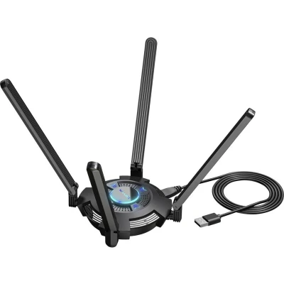 Afbeelding van Wavlink Vitesse Ultra WiFi 6E AX5400 USB3.0 adapter USB A 3.0 5400 MBit/s