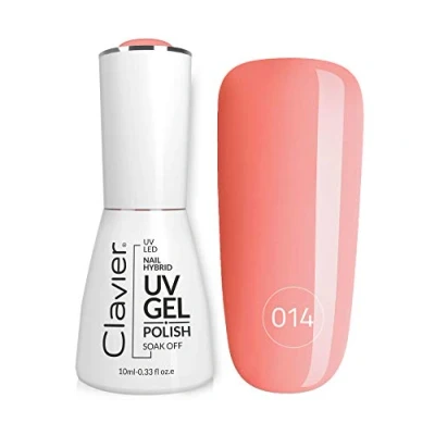 Afbeelding van Clavier UV/LED Hybrid Gellak Luxury 10ml. #014 Quite Peachy